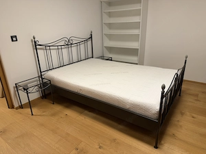 Metallbett 140x200 inkl. 2 Nachtkästchen Bild 2