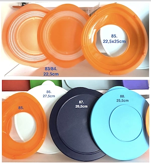 TUPPERWARE 1  - 1,5  Geschirr Deckel Bild 9