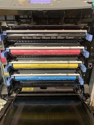 HP Color LaserJet 5550dtn   Farblaserdrucker für Büro & Gewerb, A3 und A4 Bild 3
