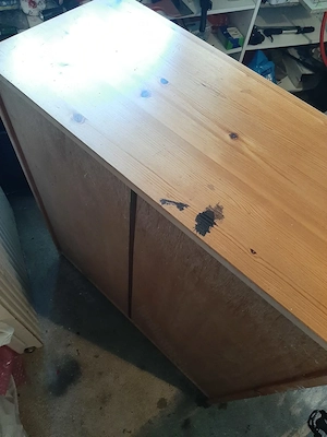 Massivholz-Schubladenkommode Bild 3