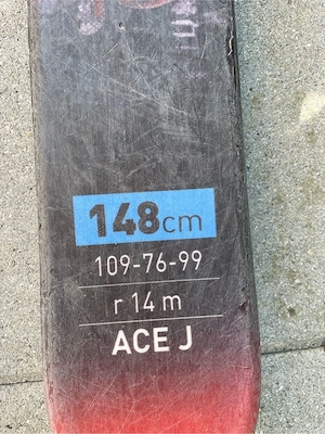 Nordica ACE J Freestyle Ski 148 cm inkl. Bindung