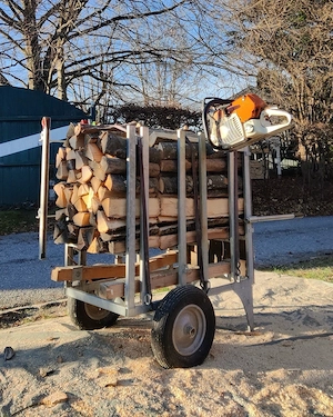 HAF Junior Sägebock inkl. Stihl MS 441 C   sofort einsatzbereit