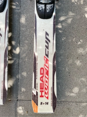 Head Worldcup i.SL Team 135 cm inkl. Bindung   Jugend Rennski Bild 3
