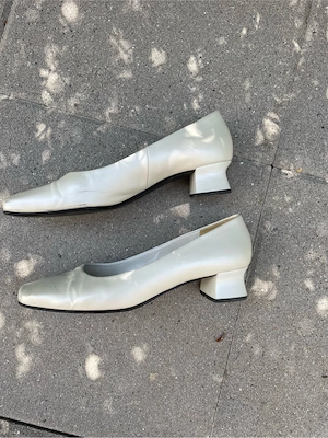 Högl Damen Pumps Leder Creme Elfenbein Gr. 7 (ca. EU 41) mit Originalschachtel Bild 4