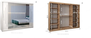 Kleidungschrank_XXL_White & Mirror Bild 3