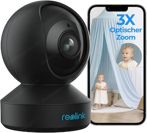Reolink 5MP PTZ WLAN Kamera WiFi Baby 2-Wege-Audio E1 Zoom Bild 4
