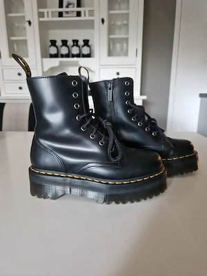Dr. Martens Jadon Plateaustiefel Gr. 37 Bild 2