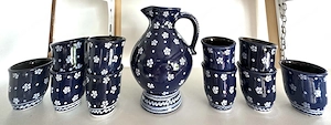 Gmundner Keramik Dirndl blau Bild 10
