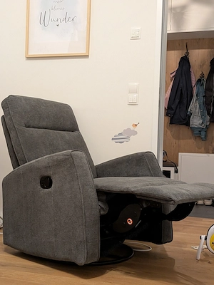 Relaxsessel mit Liege- und Schaukelfunktion Bild 2