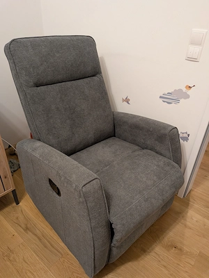 Relaxsessel mit Liege- und Schaukelfunktion Bild 3