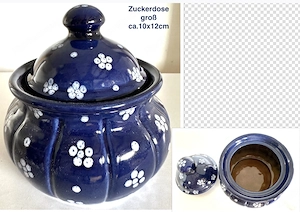 Gmundner Keramik Dirndl blau Bild 4