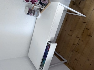 Schreibtisch weiß Hochglanz Bild 2
