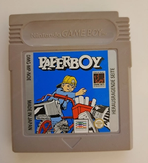 Paperboy - Der Arcade-Klassiker für den Nintendo Game Boy (getestet & funktionsfähig)
