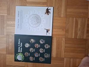 Sammelalbum 3-Euro-Dino-Taler der Münze Österreich Bild 2