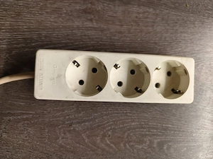 Mehrfachstecker 3er Verlängerung Strom stecker