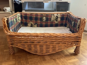 Hundesofa aus Weide Bild 2