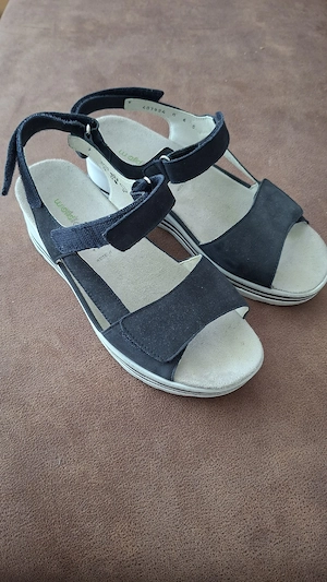 Bequeme Waldläufer Sandalen Gr. 39