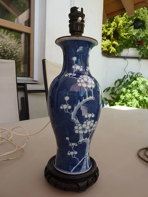 Chinesische Porzellan Lampe