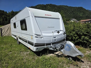 Dethleffs 550 ESK mit Stockbett, Mover, Klima, Einzelbetten