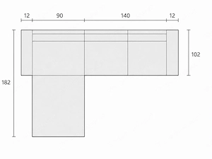 Grosse L-förmige Wohnlandschaft mit Schlaffunktiln Bild 4