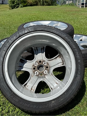 Mini Cooper R50 R52 R53 S Alu-Kompletträder mit Sommerreifen Bild 2