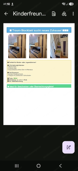 Super tolles Bett 