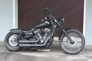 Harley-Davidson Dyna Wide Glide Chopper   Cruiser Bild 6