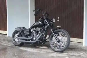Harley-Davidson Dyna Wide Glide Chopper   Cruiser Bild 4
