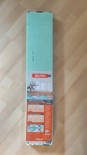 Trittschalldämmung für Parkett und Laminat mit 3 mm Bild 3