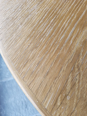 Runder, ausziehbarer Esstisch aus Holz Bild 7