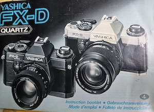 Spiegelreflexkamera Yasica FX-D mit Zubehör  Bild 4