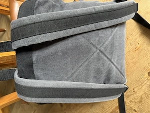 Rucksack mit Leder Bild 4