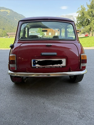 Garagengepflegter MINI 1000 hl Rot Oldtimer Bild 2