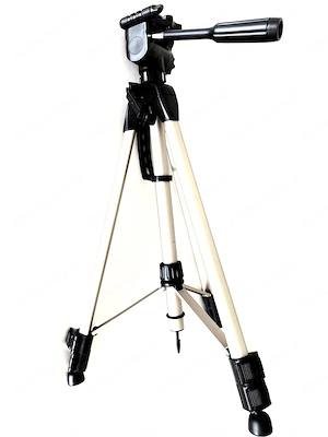 Hama Kamera Stativ Star 62, Dreibeinstativ mit 3-Wege-Kopf, 64-160cm Höhe Bild 2