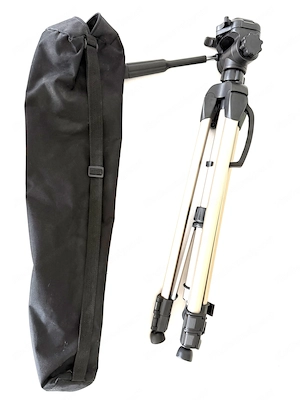 Hama Kamera Stativ Star 62, Dreibeinstativ mit 3-Wege-Kopf, 64-160cm Höhe Bild 3