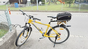 Mtb mit Satteltasche Gepäcksträger