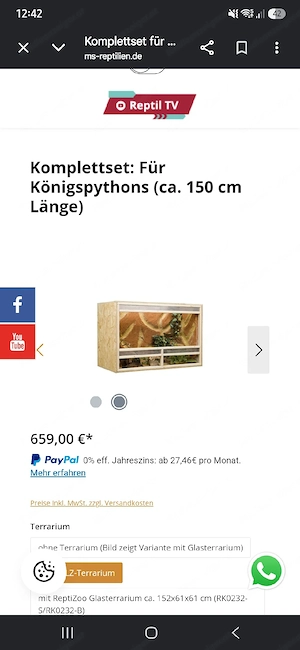 Holzterrarium Bild 2