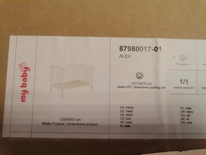 Gitterbett Neu Originalverpackt  Bild 2