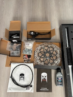 Simson PZ Tuning Scheibenbremse Komplett-Set Bild 2