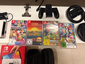 Nintendo Switch OLED - Wie neu mit Spielen  Bild 4