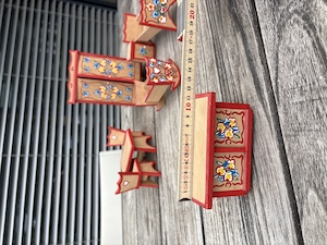 Puppenhaus Möbel alpenländischer Stil Bild 2
