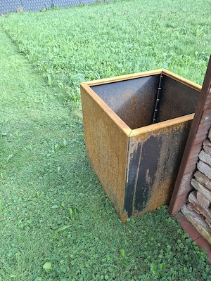 Planzenkübel aus Cortenstahl Bild 2