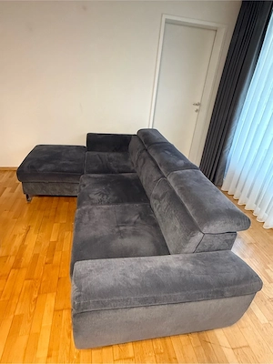 Ecksofa mit Schlaffunktion und Bettkasten  Bild 2