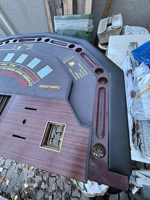 Original Casino Austria Spieltisch für Poker, Black Jack, gebraucht Bild 5