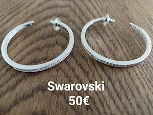 Swarovski Ohrringe   Kreolen