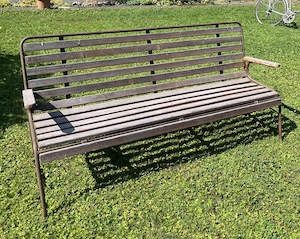 Gartenbank zu verkaufen