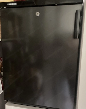 Bierzapfanlage   Schankanlage mit Liebherr Kühlschrank