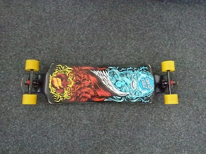 Santa Cruz Longboard Heads Or Tails Drop 102 cm, wenig gefahren Bild 3