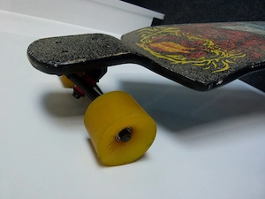 Santa Cruz Longboard Heads Or Tails Drop 102 cm, wenig gefahren Bild 5