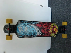 Santa Cruz Longboard Heads Or Tails Drop 102 cm, wenig gefahren Bild 6